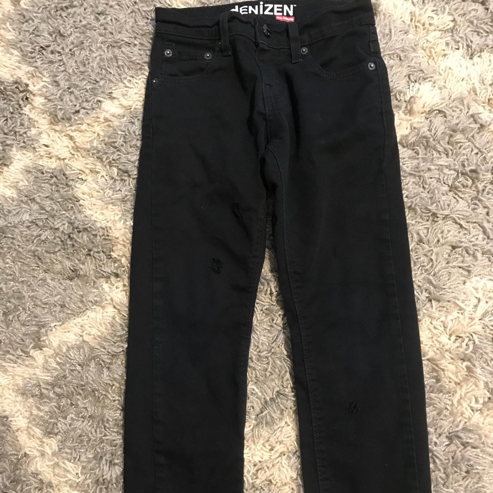 Kids black jeans